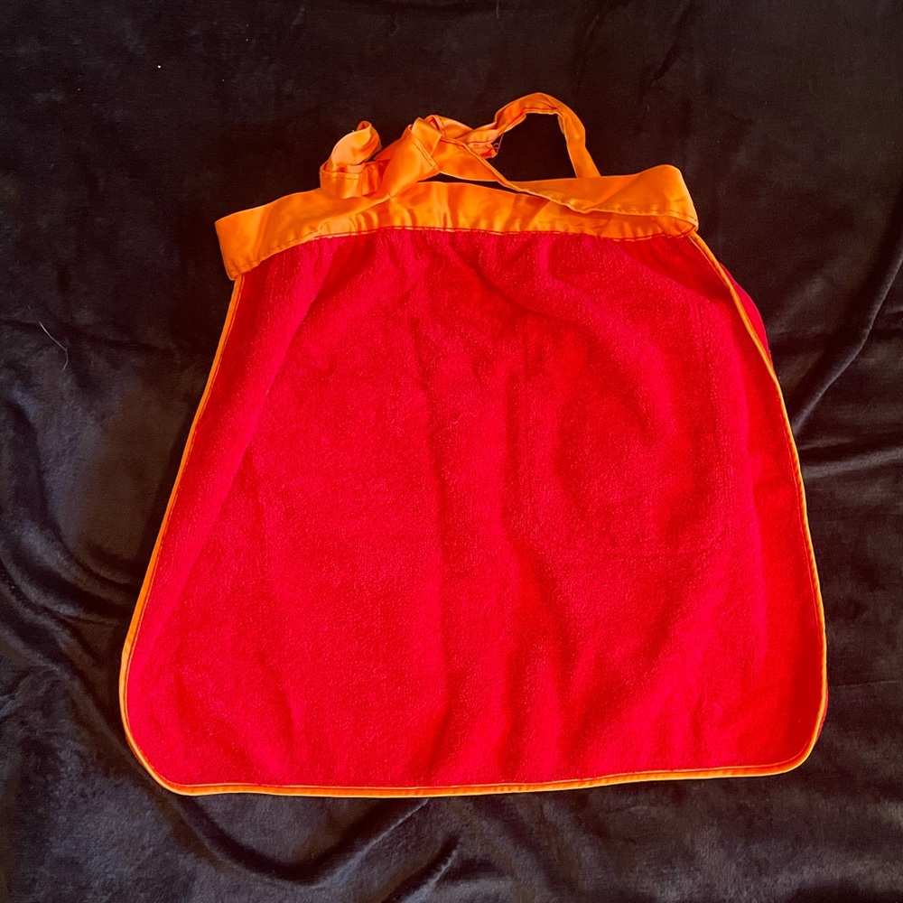 CHRISTMAS APRON VINTAGE HANDMADE - Picture 2 of 6